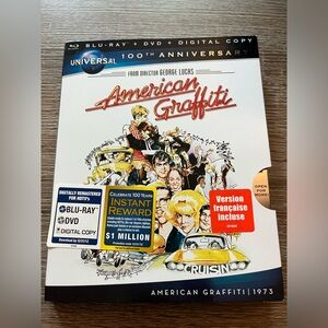 📀 3/$15 or 4/$20 📀 American Graffiti Bluray
